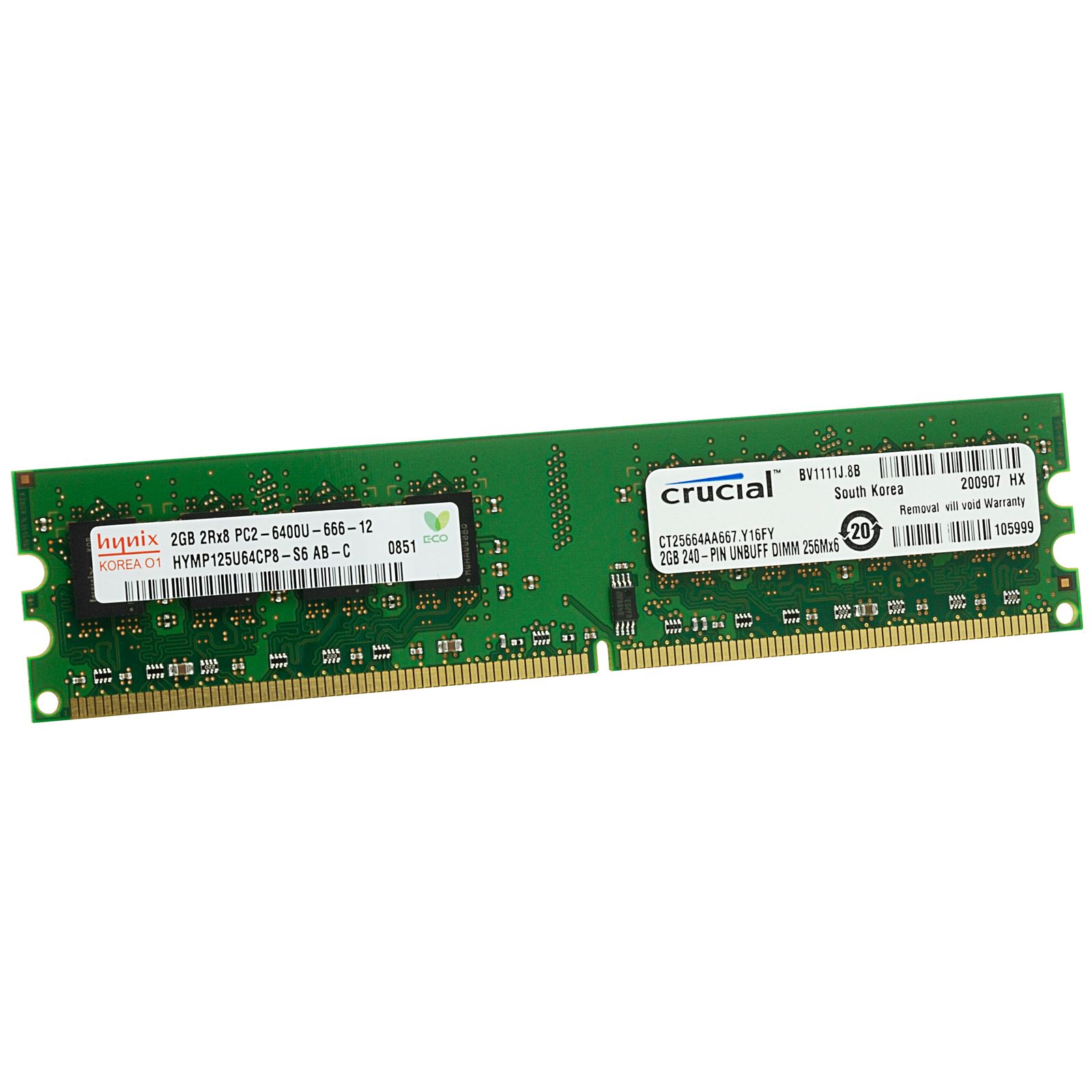 Motherboard Memory 2x2GB Module OFFTEK 4GB Kit DDR2-4200 - ECC Replacement RAM Memory for Asus DSBF-D 